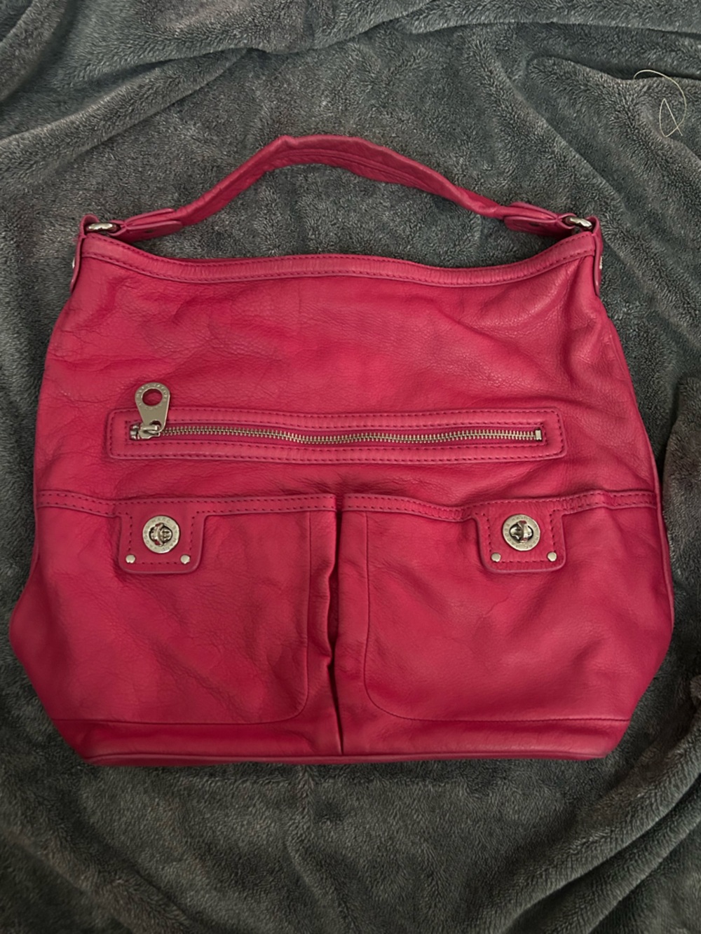 Marc by Marc Jacobs Pink Faridah Hobo Bag